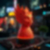 Visual representation of digital art being transformed into an NFT