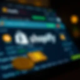 Cryptocurrency payment options on Shopify interface