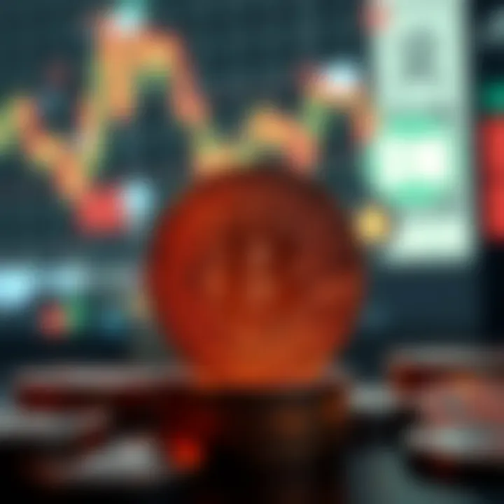 A visual representation of cryptocurrency market trends