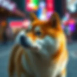 Visual representation of Shiba Inu cryptocurrency market trends
