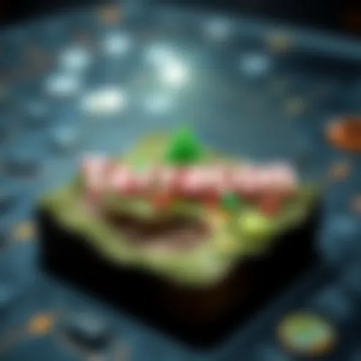 Technological Framework of Terracoin An infographic representing the technological framework of Terracoin