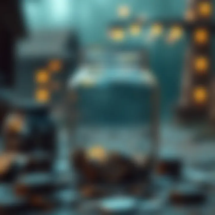 Cultural Significance of Coin Jars Artistic depiction of cultural significance of coin jars in various societies