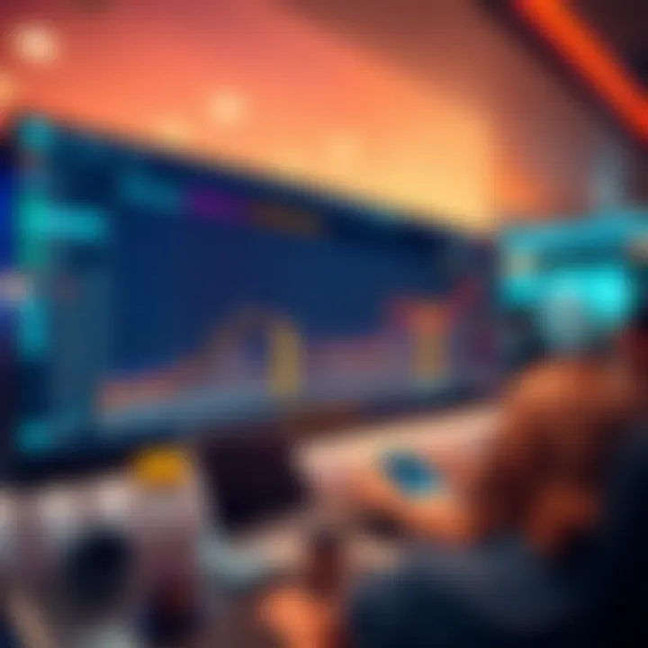 Graph illustrating the influence of group chats on trading performance