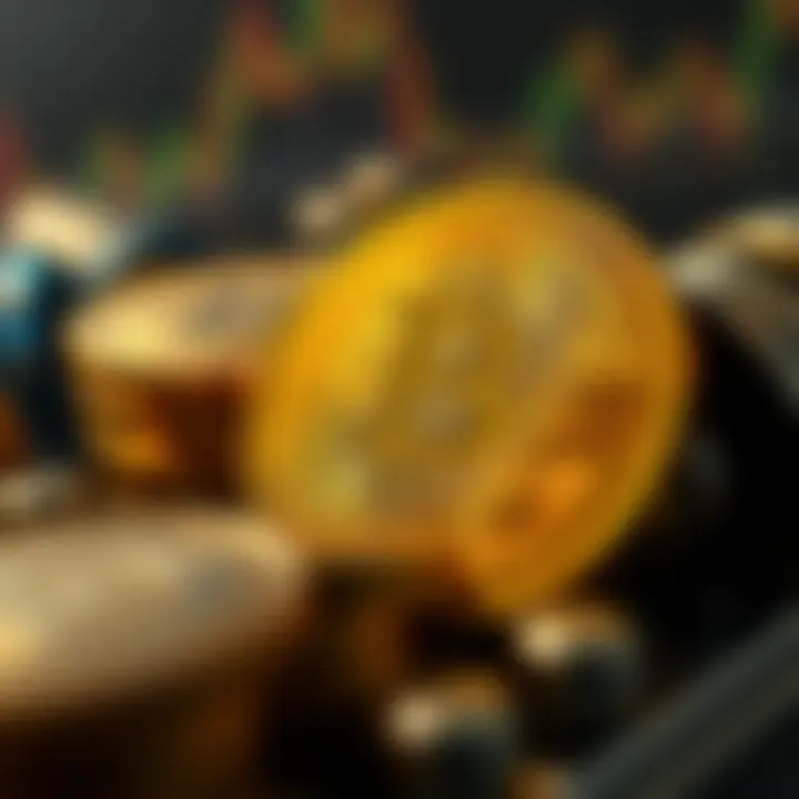 Market trends showcasing the relationship between gold and crypto