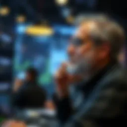 Visionary cryptocurrency founder guiding innovation