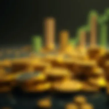 A conceptual image depicting institutional investment strategies within the cryptocurrency market