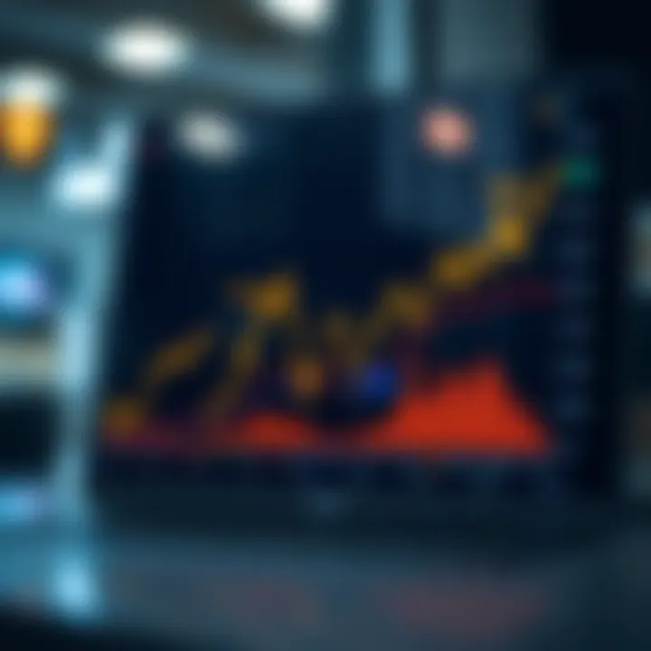 Chart illustrating market trends in the crypto-finance ecosystem