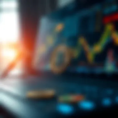 Visual representation of advanced analytics tools for interpreting crypto data