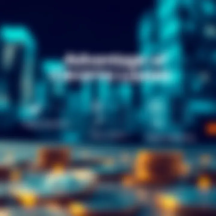 Infographic on advantages of crypto loans