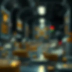 Visual representation of decentralized finance concepts