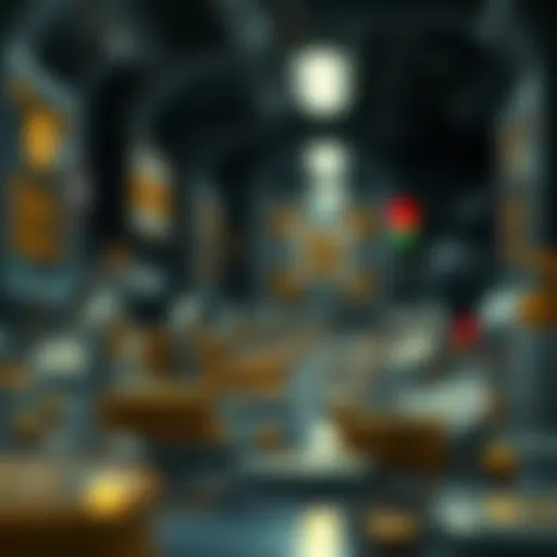 Visual representation of decentralized finance concepts