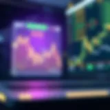 An illustration depicting the concept of spot trading in cryptocurrency