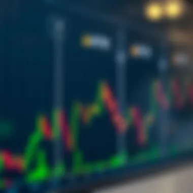Breakout Point Analysis Chart illustrating the breakout point of a bull flag